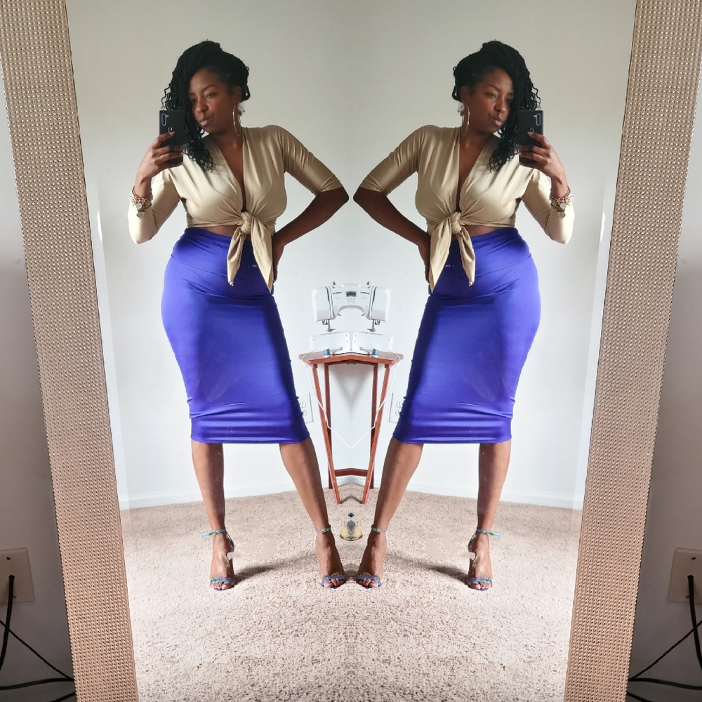 Spandex skirt